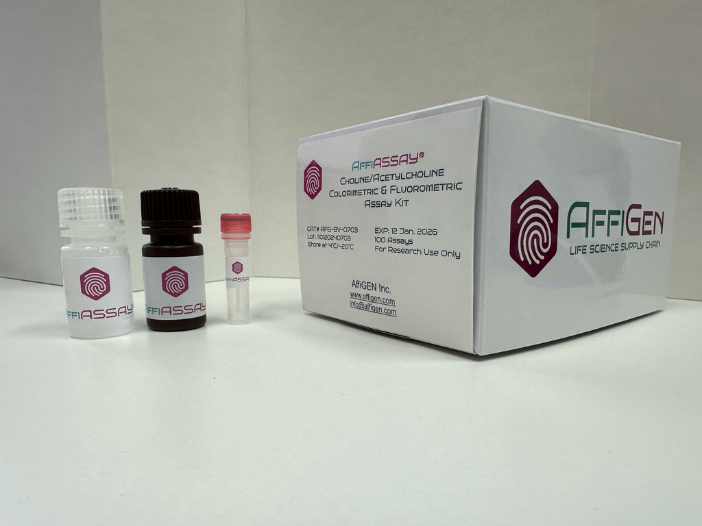 AffiASSAY® Choline/Acetylcholine Colorimetric & Fluorometric Assay Kit
