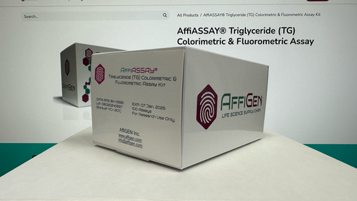 [AFG-BV-0696] AffiASSAY® Triglyceride (TG) Colorimetric & Fluorometric Assay Kit